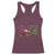 Tractor Christmas Racerback Tank Top Tree Lights Farmer Xmas Gift for Tractor Drivers