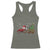 Tractor Christmas Racerback Tank Top Tree Lights Farmer Xmas Gift for Tractor Drivers