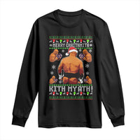 Merry Chrithmith Kith My Ath Funny Ugly Christmas Long Sleeve Shirt - Wonder Print Shop
