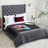 67 Ice Cream Drip Meme Throw Blanket Funny Six Seven Gen Alpha Slang - Wonder Print Shop