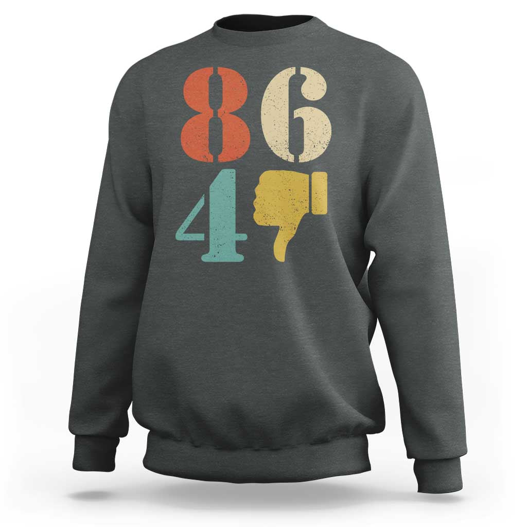 Retro 8647 Sweatshirt Classic Retro Vintage 80s Style