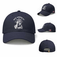 Funny Statue Of Liberty WTF America Baseball Cap