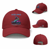 Iceland Total Solar Eclipse 2026 Baseball Cap August 12 Eclipse Totality Chaser Aurora Northern Lights