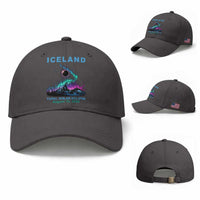 Iceland Total Solar Eclipse 2026 Baseball Cap August 12 Eclipse Totality Chaser Aurora Northern Lights