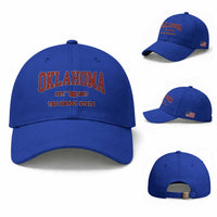 Oklahoma Sports Throwback Design Jersey Style Baseball Cap