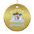 Funny Christmas Snowman Christmas Ornament Chillin' With My Snowmies Squad - Wonder Print Shop