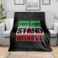 I Stand With Iran Throw Blanket Iranian People Freedom Protest