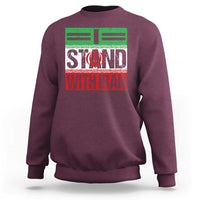 I Stand With Iran Sweatshirt Iranian People Freedom Protest