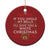 If You Jingle My Bells I'll Give You A White Xmas Christmas Ornament - Wonder Print Shop