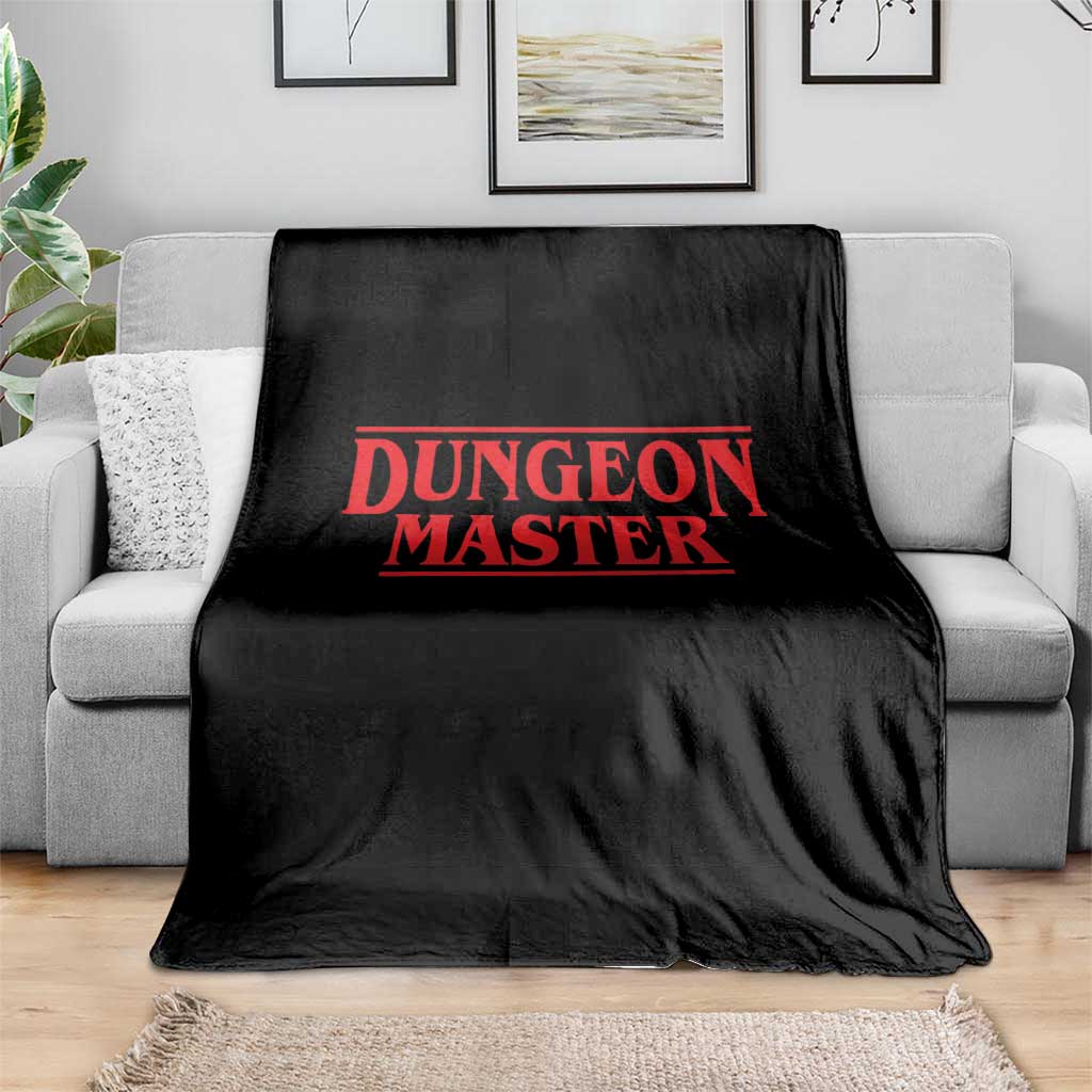 Funny Dungeon Master Throw Blanket RPG Gamer D20 Tabletop Gaming - Wonder Print Shop