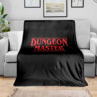 Funny Dungeon Master Throw Blanket RPG Gamer D20 Tabletop Gaming - Wonder Print Shop