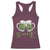 Funny Irish Beer Drinking Racerback Tank Top Slainte St Patrick's Day Shamrock Beer Mugs