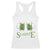 Funny Irish Beer Drinking Racerback Tank Top Slainte St Patrick's Day Shamrock Beer Mugs