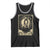 Funny Joe Cain Mardi Gras Tank Top Vintage Tarot Card