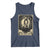 Funny Joe Cain Mardi Gras Tank Top Vintage Tarot Card