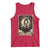 Funny Joe Cain Mardi Gras Tank Top Vintage Tarot Card