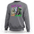 Funny Mardi Gras Rougarou Sweatshirt Mardi Gras In Da Swamp Cryptids Of Louisiana