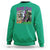 Funny Mardi Gras Rougarou Sweatshirt Mardi Gras In Da Swamp Cryptids Of Louisiana