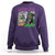 Funny Mardi Gras Rougarou Sweatshirt Mardi Gras In Da Swamp Cryptids Of Louisiana