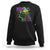 Funny Mardi Gras Rougarou Sweatshirt Cryptids Of Louisiana Jester Hat