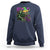 Funny Mardi Gras Rougarou Sweatshirt Cryptids Of Louisiana Jester Hat