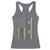 Funny Mardi Gras New Orleans Louisiana Racerback Tank Top 504 Nola Area Code Glitter Print American Flag