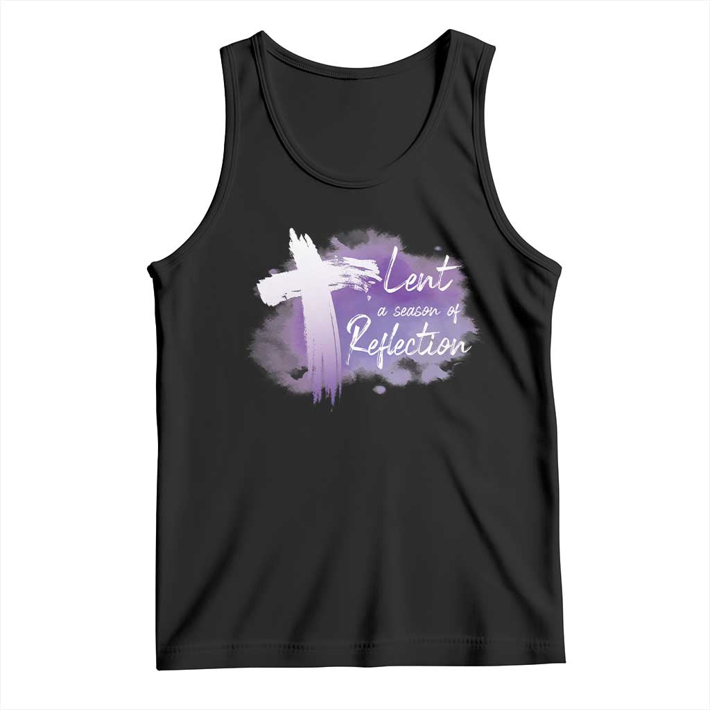 Ash Wednesday Tank Top Lent A Season Of Reflection Ashes Cross Christian Religious