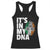 Funny Irish It's In My DNA Racerback Tank Top Ireland Fingerprint Flag