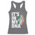 Funny Irish It's In My DNA Racerback Tank Top Ireland Fingerprint Flag