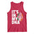 Funny Irish It's In My DNA Tank Top Ireland Fingerprint Flag