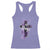 40 Days Christian Religious Racerback Tank Top Ash Wednesday Ashes Cross