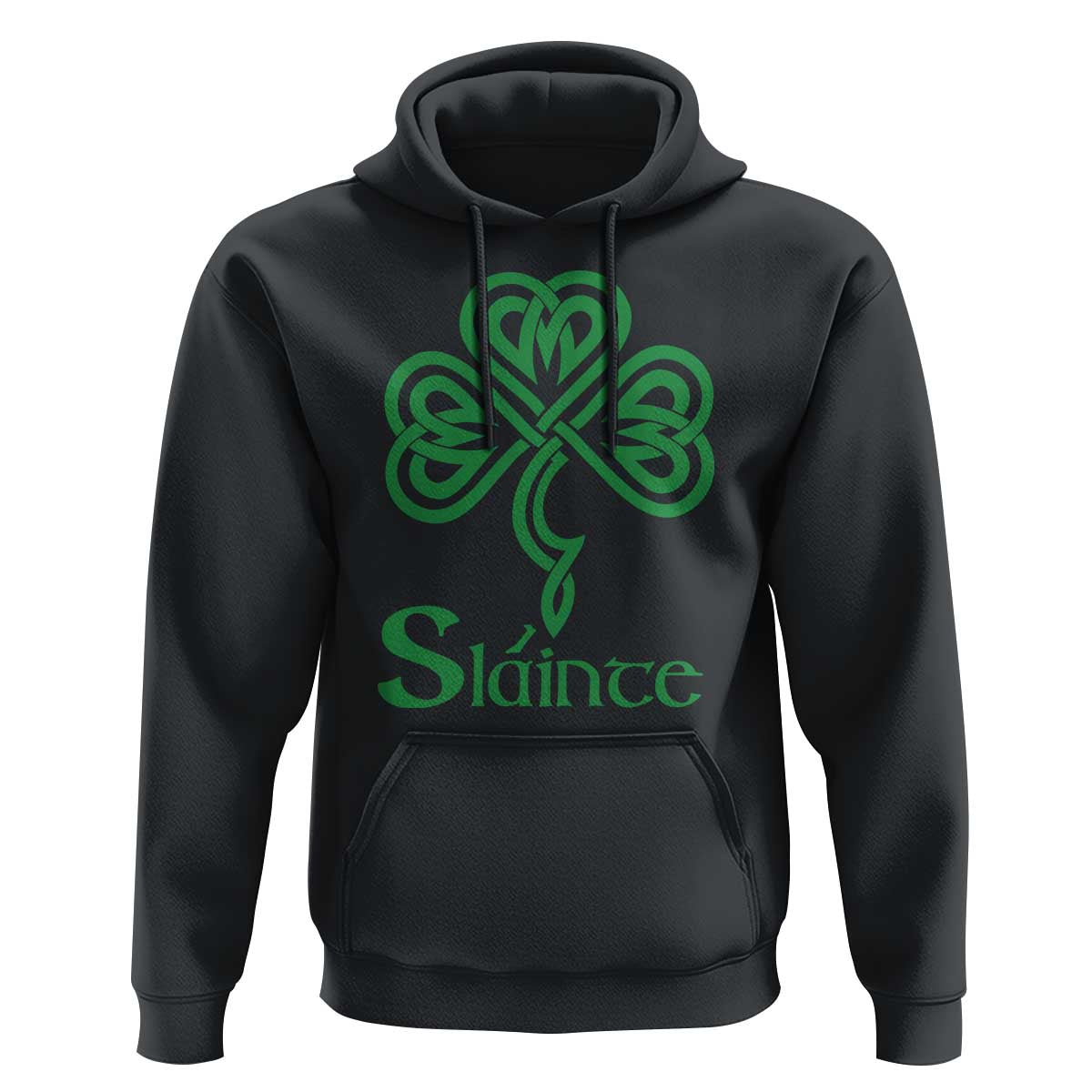 Funny Irish Beer Drinking St Patrick's Day Slainte Hoodie Celtic Shamrock