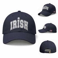 Funny Irish St Patricks Day Distressed Shamrock Ireland Pride Baseball Cap