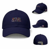 Read Books Lift Weights Fight Fascists Baseball Cap