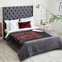 Vampirism Vampire Dark Gothic Emo Y2k Halloween Grunge Throw Blanket
