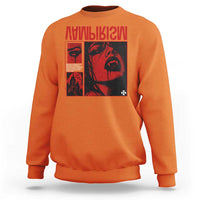 Vampirism Vampire Dark Gothic Emo Y2k Halloween Grunge Sweatshirt