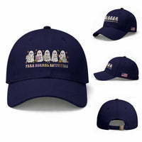 Para Normal Activities SPED Teachers Ghost Halloween Baseball Cap