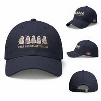 Para Normal Activities SPED Teachers Ghost Halloween Baseball Cap