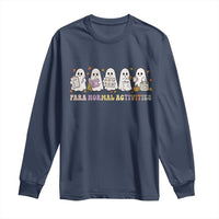Para Normal Activities SPED Teachers Ghost Halloween Long Sleeve Shirt