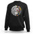 Day Of The Dead Sweatshirt Dia De Los Muertos Sugar Skull Mexican - Wonder Print Shop