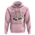 Day Of The Dead Hoodie Sugar Skull Pink Bow Coquette Aesthetic