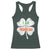 Funny Irish St Patrick's Day I Am The Redhead Racerback Tank Top Vintage Clover Shamrock