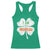 Funny Irish St Patrick's Day I Am The Redhead Racerback Tank Top Vintage Clover Shamrock