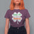 Funny Irish St Patrick's Day Dibs On The Redhead T Shirt For Women Vintage Clover Shamrock