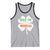 Funny Irish St Patrick's Day Dibs On The Redhead Tank Top Vintage Clover Shamrock