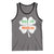 Funny Irish St Patrick's Day Dibs On The Redhead Tank Top Vintage Clover Shamrock