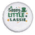 Funny St Patrick's Day Sassy Little Lassie Spare Tire Cover Shamrock