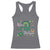 Funny Wee Little Hooligan Racerback Tank Top St Patrick's Day Shamrock Rainbow