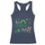 Funny Wee Little Hooligan Racerback Tank Top St Patrick's Day Shamrock Rainbow