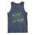 Funny Wee Little Hooligan Tank Top St Patrick's Day Shamrock Rainbow